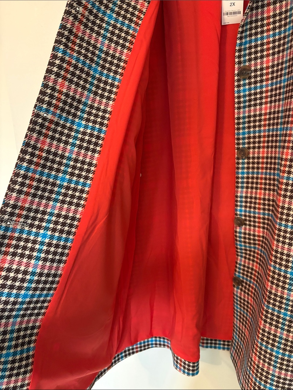NWT - Fashionable Chic Coat (size 2x) - Picture 7 of 10